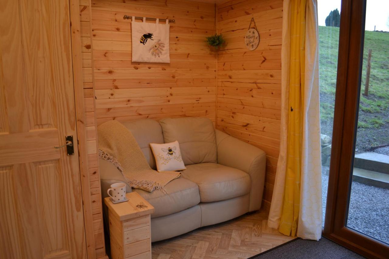 The Warren Lodge Cabin At Ashes Farm, Near Settle Ngoại thất bức ảnh